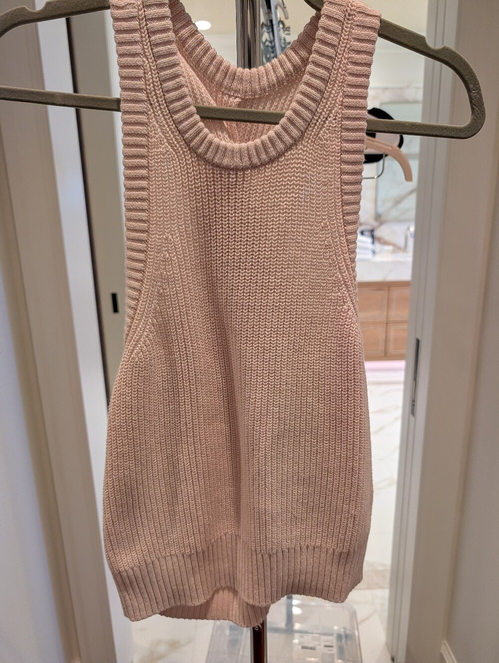J. Crew Light Blush Crewneck Sweater
